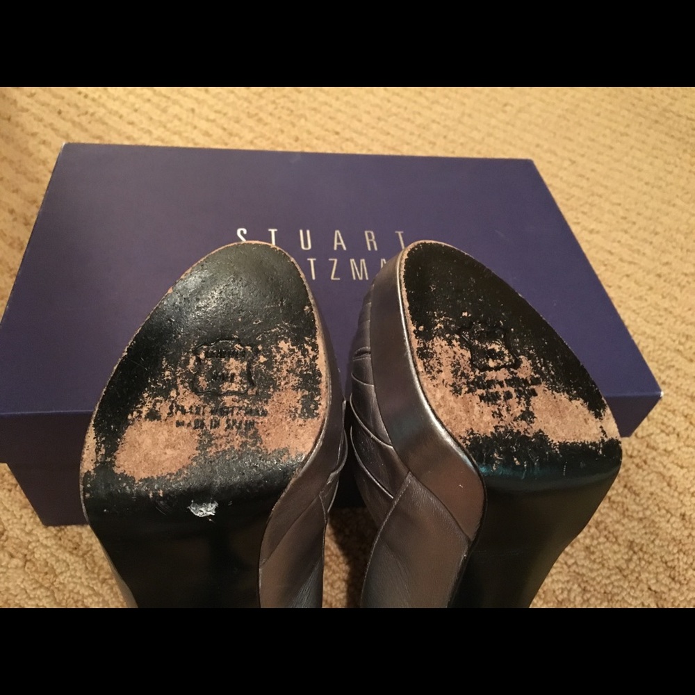 Stuart Weitzman Silver Pumps - image 5